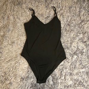 Black bodysuit tank top